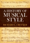 A History of Musical Style - eBook
