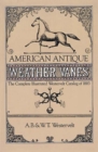 American Antique Weather Vanes : Complete Illustrated Westervelt Catalogue of 1883 - Book