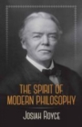 The Spirit of Modern Philosophy - Book