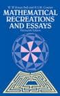 Mathematical Recreations and Essays - Book