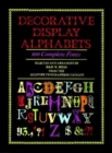Decorative Display Alphabets : 100 Complete Fonts - Book