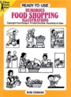 Ready-to-Use Humorous Food Shopping Illustrations - Book
