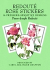 Redoute Rose Stickers : 16 Pressure-Sensitive Designs - Book