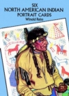 Six North American Indian Portrait Cards - Book