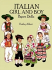 Italian Girl and Boy Paper Dolls - Book