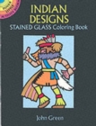 Indian Designs Stained Glass Colouring Book - Book