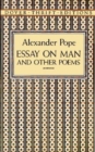 Essay on Man and Other Poems - Book