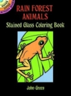 Rain Forest Animals Stained Glass Colouring Book - Book