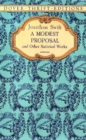 A Modest Proposal and Other Satirical Works - Book