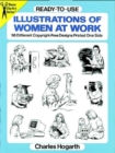 Ready-To-Use Illustrations of Women at Work : 96 Copyright-Free Designs Printed One Side - Book