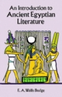 An Introduction to Ancient Egyptian Literature - Book