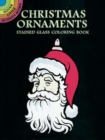 Christmas Ornaments Stained Glass Coloring Book - Book