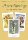 Flower Paintings : 16 Art Stickers - Book