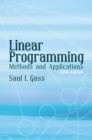 Linear Programming : Methods and Applications: Fifth Edition - Book