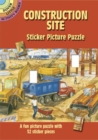 Construction Site Sticker Picture Puzzle - Book