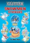 Glitter Snowmen Stickers - Book