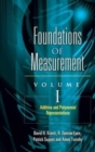 Foundations of Measurement Volume I : Additive and Polynomial Representations - Book