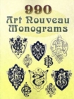 990 Art Nouveau Monograms - Book