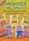 Monster Mix and Match Sticker Activity Book - Book