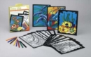 Sea Life Stained Glass Coloring Kit - Book