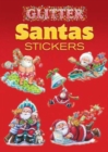 Glitter Santas Stickers - Book