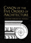 Canon of the Five Orders of Architecture - Book
