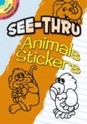 See-Thru Animal Stickers - Book