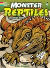 Monster Reptiles Coloring Book : A Close-Up Coloring Book - Book