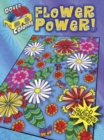 3-D Coloring Book - Flower Power! - Book