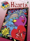 3-D Coloring Book - Hearts - Book