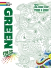 COLORTWIST -- Green Coloring Book - Book