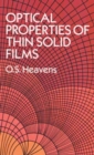 The Optical Properties of Thin Solid Films - Book