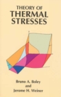 Theory of Thermal Stresses - Book