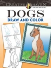 Creative Haven Dogs Draw and Color - Book