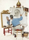 Norman Rockwell's Triple Self-Portrait Notebook - Book