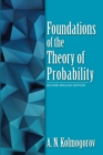 Foundations of the Theory of Probability: Second English Edition - Book