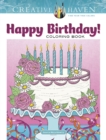 Creative Haven Happy Birthday! Coloring Book - Book