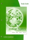 Study Guide for Stewart/Redlin/Watson/Panman's College Algebra:  Concepts and Contexts - Book