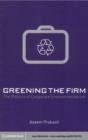 Greening the Firm : The Politics of Corporate Environmentalism - eBook