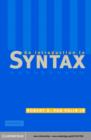 Introduction to Syntax - eBook