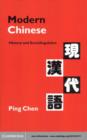 Modern Chinese : History and Sociolinguistics - eBook