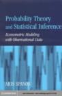 Probability Theory and Statistical Inference : Econometric Modeling with Observational Data - eBook