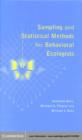 Sampling and Statistical Methods for Behavioral Ecologists - Jonathan Bart