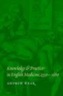 Knowledge and Practice in English Medicine, 1550-1680 - eBook