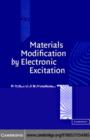 Materials Modification by Electronic Excitation - eBook