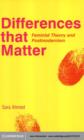 Differences that Matter : Feminist Theory and Postmodernism - eBook