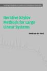 Iterative Krylov Methods for Large Linear Systems - eBook