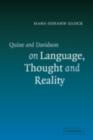 Quine and Davidson on Language, Thought and Reality - eBook