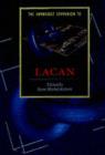 The Cambridge Companion to Lacan - Jean-Michel Rabate