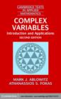 Complex Variables : Introduction and Applications - eBook